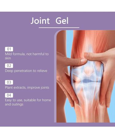 2PCS Joint Purple Gel Purple Relief Soothing Massage Cream Joint Activities Throughout The Body Soothes Knees Lumbar Neck Hands and Feet - Buy Online on GoSupps.com
