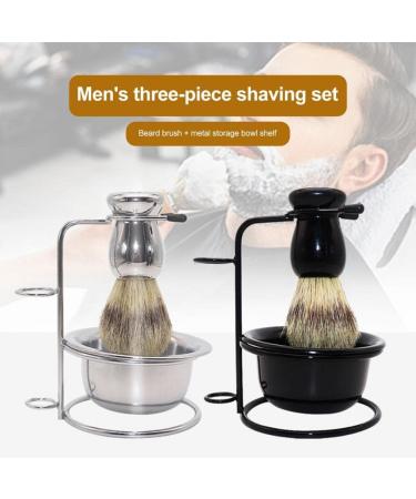 Kjyr Sucklable Professional Razor Set - Men's Bearing-Grade Brushcap Stylish Bowl Shaving Brush Holder - Robust Design 11.5x12.8cm Black - International Shipping Available - Buy Online on GoSupps.com