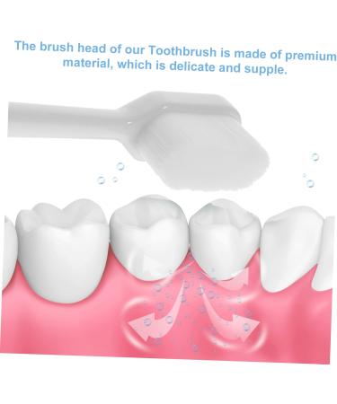 Buy Minkissy 8-Pack Soft Toothbrush Set for Kids & Adults Portable Peppermint Flavor Gentle Bristles for Healthy Smiles International Shipping Available - Buy Online on GoSupps.com