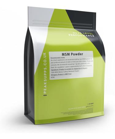 100% Pure Vegan GMO Free MSM Powder - 5kg (1kg x 5) | Methyl Sulfonyl Methane Supplement - Buy Online on GoSupps.com