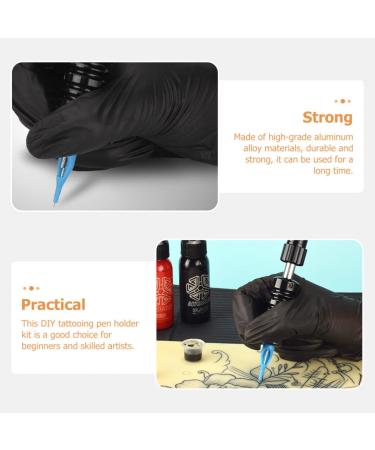 1 Set Healeved Tattoos Tool Kit - Pen Holder Multipurpose Tattooing Supplies - Gift WSTZ1233 04 - Buy Online on GoSupps.com