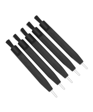 Healifty 10 pcs Brush Earwax Remover Cleaner Hair Brush Cleaner Cleaning Brush for Small Cleaning Brush U Shaped Hook abs Nylon Brush Nylon Small Brush As Shownx2pcs 7X1X0.5CMx2pcs