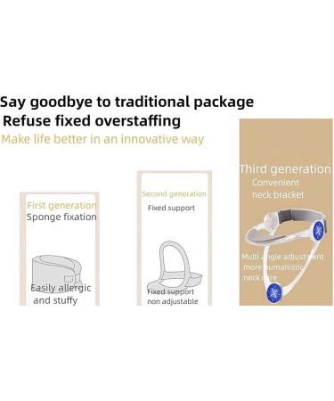 Adjustable Cervical Collar 360 Rotation Adjustment Cervical Support Folding Design Easy to Carry Neck Protector Simpler and More Beautiful - Buy Online on GoSupps.com