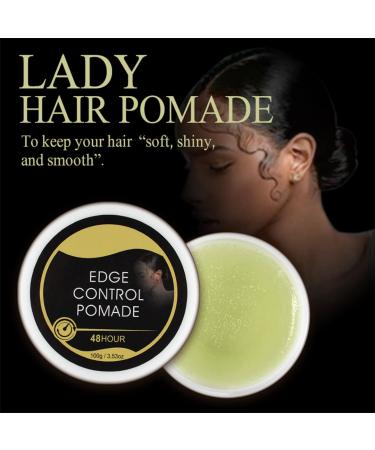 Natural Hair Pomade for Women - Organic Styling Wax with Light Hold & Shine | 100g Black Code Perfume - Buy Online on GoSupps.com