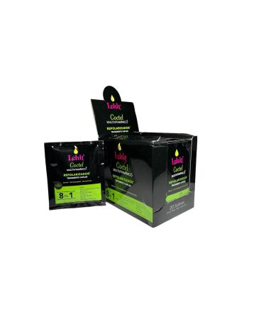 Lehit Coctel Multivitaminico Repolarizador 8 en 1 Caja de 20 sobres de 30 Gramos.