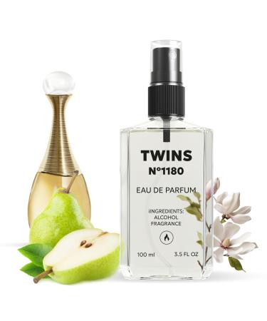 TWINS Impression of J adore | Perfume for Women Eau de Parfum | No.1180 | 3.4 Fl Oz / 100 ml Christian Dior J adore Impression