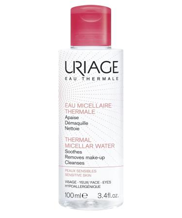 Uriage Thermal Micellar Water for Redness-Prone Skin - 100ml | Soothing Cleansing Solution - Buy Internationally - Buy Online on GoSupps.com