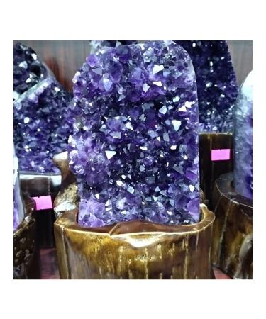 Stone Crafts Amethyst Quartz Cluster - Uruguayan - Crystals - Gemstones - Geodes - Minerals ZJGIDTEM