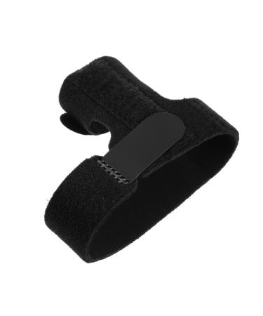 FRCOLOR Bone Splint Hand Injuries Brace Fracture Splint Braces Belt Injured Steel Board Splint Fixator Aluminum Plate Five 26X7.5X0.5CM Black