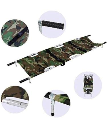 Portable Four Fold Folding Stretcher Portable Hospital Rescue Ambulance Stretcher Aluminum Emergency Transport Stretcher with Carrying Bag 1203 - Buy Online on GoSupps.com