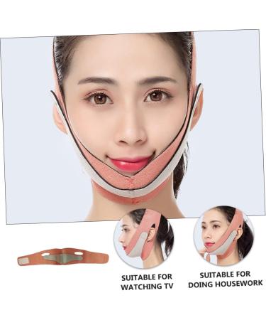 Housoutil Thin Belt V Line Lifting Shaper Facial Lifting Strap Strap Slimmer Chin up Breaks V Line Strap Spandex Noodles To Sleep - Buy Online on GoSupps.com