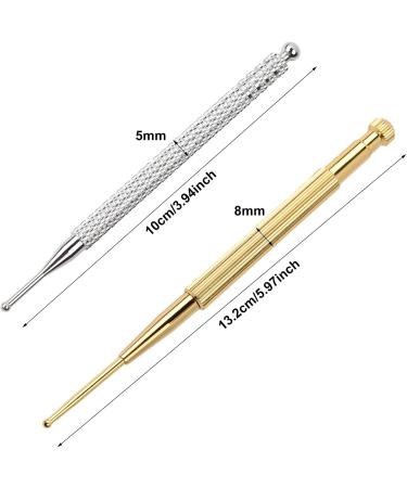 Buy Stainless Steel Acupressure Pen - 2 Pack Massage & Pain Relief Acupuncture Stick | International Shipping - Buy Online on GoSupps.com