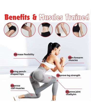 Buy Resistance Bands for Full-Body Workouts | Durable Fabric Booty Bands in 3 Levels for Legs Hips Thighs & Glutes - Ideal for Yoga Pilates & Rehab - Buy Online on GoSupps.com