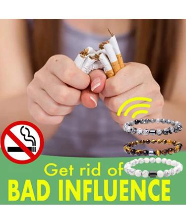 Syrisora Healing Bracelet Set - 3 Pieces 8mm | Smoking Cessation & Anti-Fear | Perfect Gift for Men Women & Teachers - Buy Online on GoSupps.com