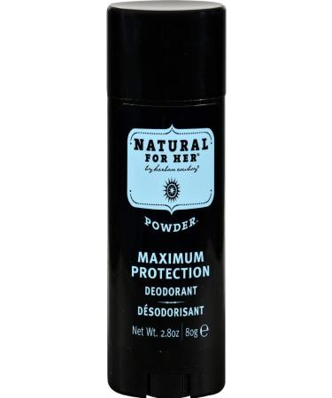 Herban Cowboy Natural Powder Scent Maximum Protection Deodorant for Her, 2.8 Ounce - Buy Online on GoSupps.com