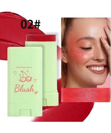 Lovelycat Colorful Moisturizing Stick Colorful Makeup Pink Stick Lasting Natural Makeup Eye Shadow Lip Cheek Waterproof for All Skin (red One Size) Red 1 g (Pack of 1) - Buy Online on GoSupps.com