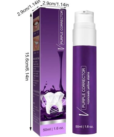 Voiakiu V34 Color Correcting Toothpaste 50ML Teeth Cleaning Toothpaste Toothpaste for Teeth Whitening and Color Correction Removes Stains Improves Tooth Color - Buy Online on GoSupps.com