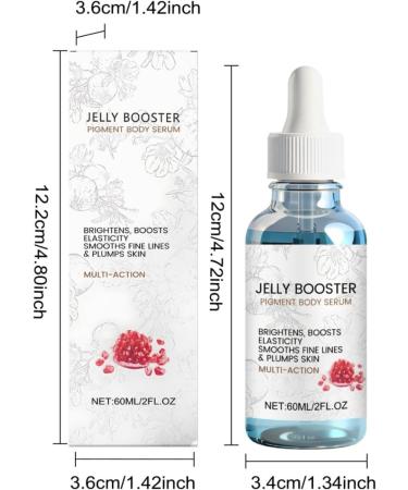 Jelly Booster Pigment Treatment Body Serum Dark Spot Correcting Glow serum with Pomegranate Eextract Anti-Hyperpigmentation Serum for Face Fast Absorbing Non-Greasy Daily Skincare for All Skin Types - Buy Online on GoSupps.com