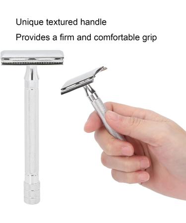 Buy Manual Razor - Vintage Haircut Razor with Unique Structured Handle for Home and Salon Use - Buy Online on GoSupps.com