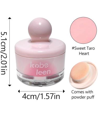 Silk Matte Powder For Cheeks Lasting Lightweight Natural Look Powder Palettes Complement Tone Powder Palettes 2 Sweet Taro Heartbe - Buy Online on GoSupps.com