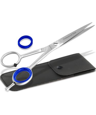 Premium hair scissors hairdressing scissors Professional-line hair cutting scissors extra sharp for a perfect haircut made of high-quality stainless steel (6 inch / 15.24 cm hair butter