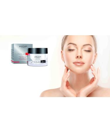 POSTQUAM Professional Triple Action Cream 50ml - Hydronutritive Anti-Wrinkle Formula for Men - 24-Hour Hydration & Softening Effects | Buy Internationally - Buy Online on GoSupps.com