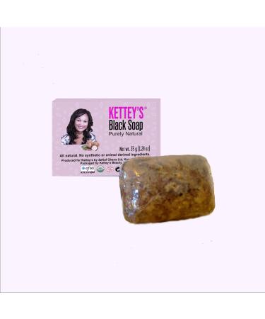 KETTEY'S Hotel/Travel Size Black Soap