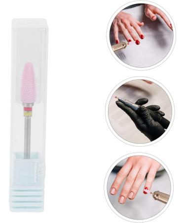 Housoutil Nail Polisher Manicure Grinding Tool Nail Art Accessories Nail Drill Head Manicure Supplies Para U as Nail Art Tools Nail Grinding Head Manicure Tools Exfoliating Ceramics Pink - Buy Online on GoSupps.com