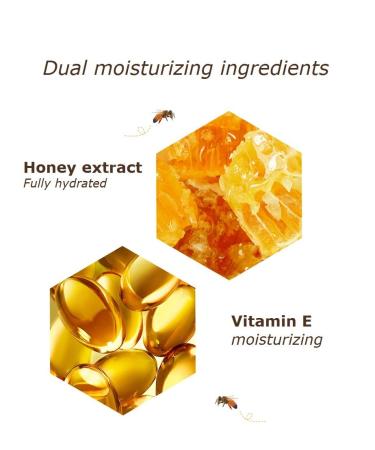 2PCS Bee Balm Lip Balm: Moisturizing Honey Lip Mask for Hydration & Repair - Buy Online on GoSupps.com