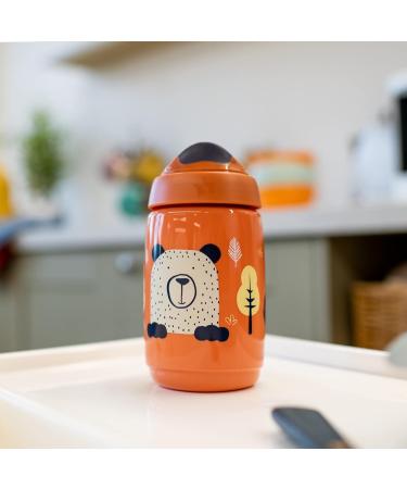 Tommee Tippee Sipper Trainer Sippy Cup with Leak and Shake-Proof Technology 12m+ 390ml - Orange - Buy Online on GoSupps.com