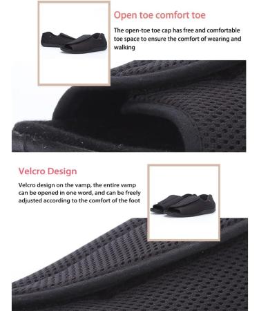 XINTU Men's Diabetic Shoes - Adjustable Closure, Breathable & Non-Slip - Wide Width Shoes for Swollen Feet - Coffee (Size 39) - Buy Online on GoSupps.com
