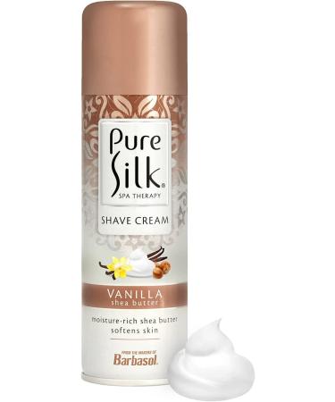 Pure Silk Vanilla Shea Butter Spa Therapy Shave Cream for Women 7.25 oz (Pack of 6) - Buy Online on GoSupps.com