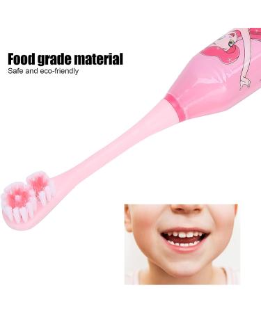Buy Electric Toothbrush for Kids - Cute Cartoon Design Soft Bristles Food-Grade Quality Pink - Ideal for Oral Care - Buy Online on GoSupps.com