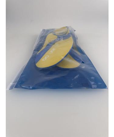 Orthopedic Insoles for Heel Spur & Plantar Fasciitis - Flat Feet Support Inserts for Men & Women - Size L (45-47) - Yellow - Buy Online on GoSupps.com