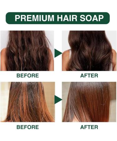  HASAIKA Triangle Shampoo Bar Solid Vegetable Shampoo gently cleanses and softens hair lathers lightly gives off a pleasant scent - Buy Online on GoSupps.com