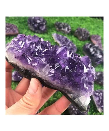 Natural Amethyst Quartz Specimen Beautiful (Size : 150-180g) ERTEYIN (Size : 100-130g)