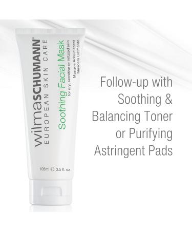 Soothing Facial Mask - Hydrating Moisturizing Cream for Dry & Sensitive Skin | 3.5OZ Luxury Skin Care - Buy Online on GoSupps.com