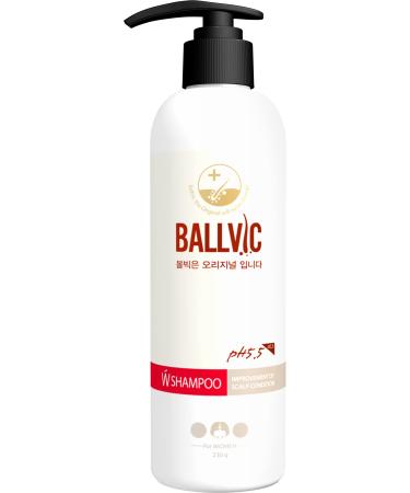 BallVic W Shampoo for Women - Hair Regrowth Scalp Care Hair Loss Caffeine Honey Volumizing PH 5.5 Shampoos for Women 8.1 Oz (230 g) 8.11 Ounce (Pack of 1)