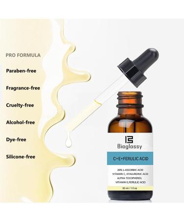 Buy Vitamin CE Ferulic Acid Serum | 20% Vitamin C E & Hyaluronic Acid | Dark Spot Corrector & Anti-Aging - 30ml / 1 fl.oz - Buy Online on GoSupps.com
