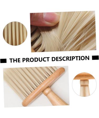 DOITOOL 1pc Hair Brush Hair Remover Brush Barber Mens Hairbrush Barber Haircut Duste Face Cleaner Brush Men Neck Salon Duster Practical Beard Brush Dedicated Man Beech Soft Brush 10.6X4.7cm As Shown - Buy Online on GoSupps.com