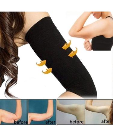 1 Pair Upper Arm Shaper Wrap Arm Slimming Shaper Wrap Strong Adhesion Pre Workout for Women (Black) - Buy Online on GoSupps.com