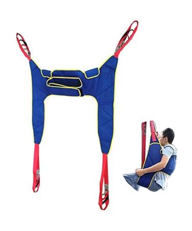 Patient Lift Sling Solid Fabric Polyester Patient Lift Slings Universal Patient Lift Sling Polyester Divided Leg Slings for Patient Lifts Aids for The Elderly and Patients