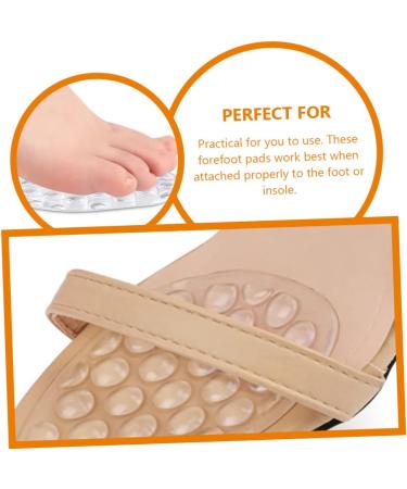 FRCOLOR 12 Pairs High Heels Forefoot Pads - Comfort Gel Inserts with Crystals & Gemstones for Women - Perfect Shoe Fillers & Damping Toe Socks - Buy Online on GoSupps.com