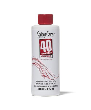 Salon Care 40 Volume Creme Developer, 4 ounce