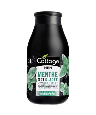 Cottage Cottage 3in1 Fresh Effect Ice Mint Shower Shampoo for Men 250 ml