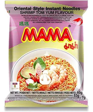 MAMA Thai Instant Noodles Ramen Vermicelli Assorted Flavours Tasting Bundle (12 Packs 6 Flavors) by Starry Mart - Buy Online on GoSupps.com