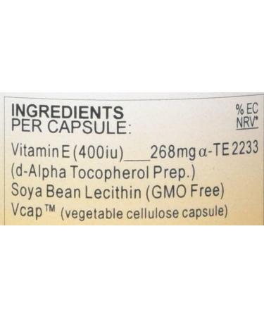 Health Plus E400 Vitamin E Supplement - 30 Gelatin Free Capsules | Boost Immunity and Skin Health - Buy Online on GoSupps.com
