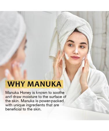 Deluvia Manuka Honey Cream | Hydrating Soothing for Dry Skin | for Sensitive Skin Eczema Psoriasis & Dermatitis - 2 oz Compact Travel Size 2 Ounce (Pack of 1) - Buy Online on GoSupps.com