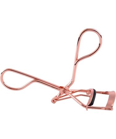 Bsowte 1pc Rose Gold Makeup Eyelash Curler Curling Stainless Steel Grip Eyelash Clip Eyelash Cosmetic Makeup Tools Accessories - Buy Online on GoSupps.com