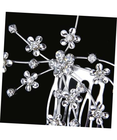 Angoily Women Hair Clip Bridal Hair Comb Women Hair Comb Flower Hair Comb Wedding Korean Version Dinner Party Headgear - Buy Online on GoSupps.com